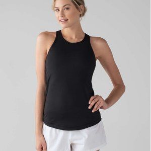 Lululemon Final Lap Tank size 6 with built in bra